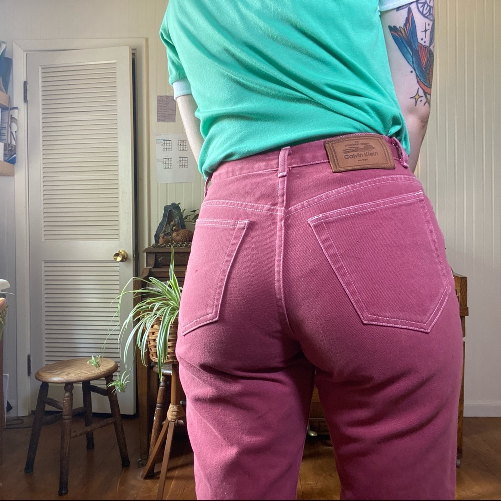 Vintage Calvin Klein High Rise Dyed Jeans